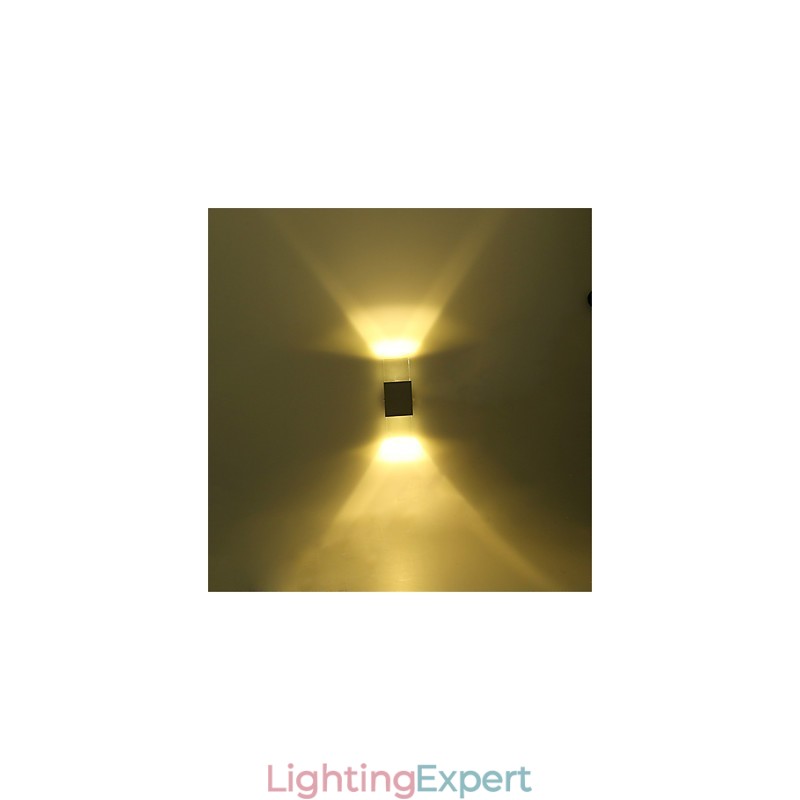 6 Fluorescent Tube Socket Modern Contemporary Shiny Feature for Ambient Light Wall Sconces Wall Light