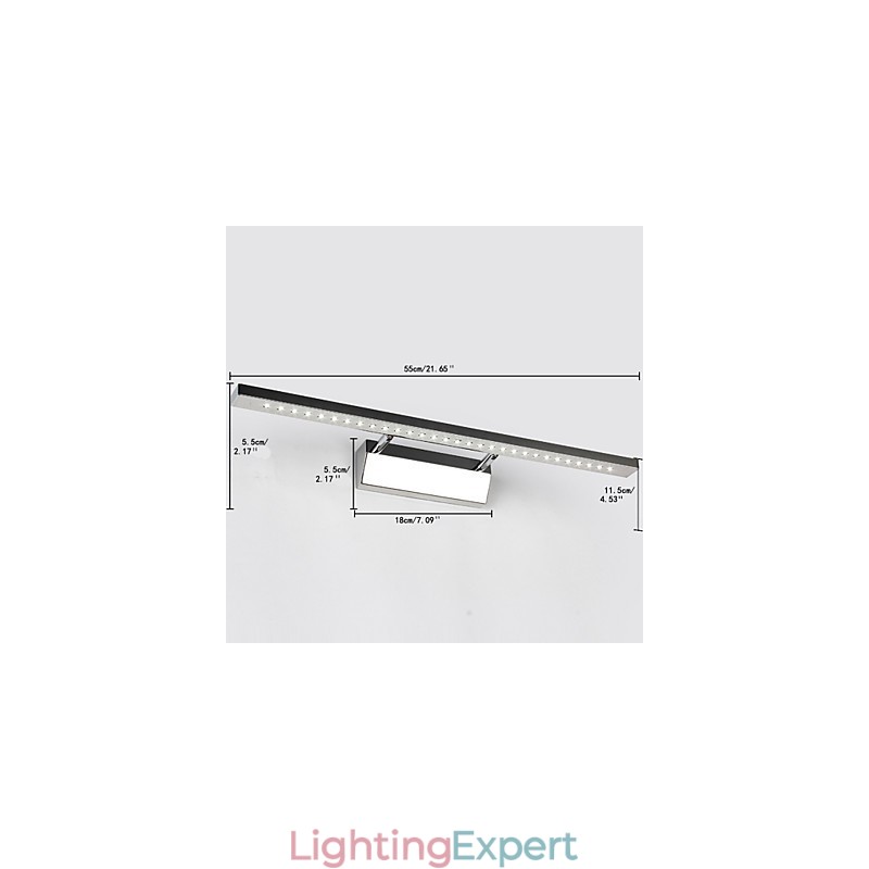 Modern Contemporary Electroplated Feature for Downlight Bathroom Lighting Wall Light
