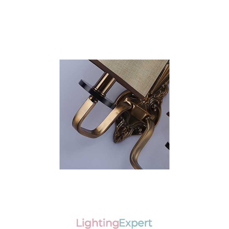 Traditional Classic Electroplated Feature for Eye ProtectionDownlight Wall Sconces Wall Light