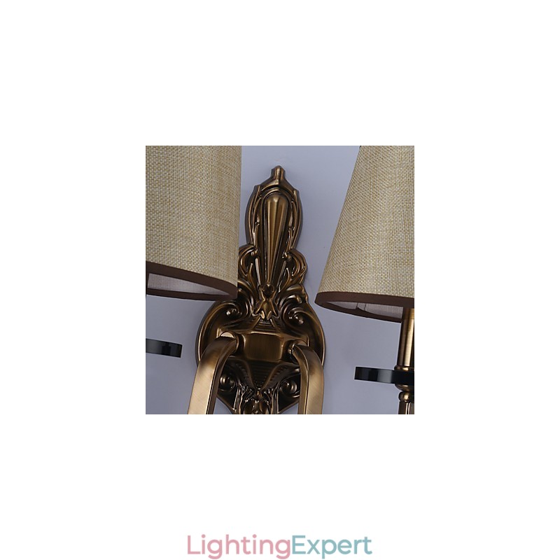 Traditional Classic Electroplated Feature for Eye ProtectionDownlight Wall Sconces Wall Light