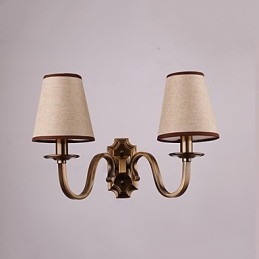 Traditional Classic Electroplated Feature for Eye Protection Downlight Wall Sconces Wall Light