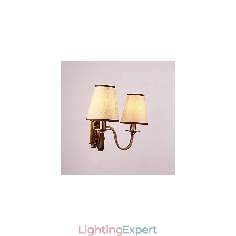 Traditional Classic Electroplated Feature for Eye Protection Downlight Wall Sconces Wall Light