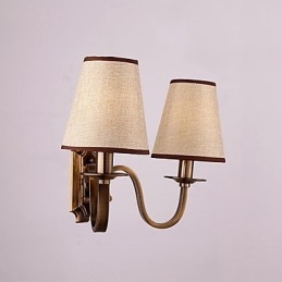 Traditional Classic Electroplated Feature for Eye Protection Downlight Wall Sconces Wall Light
