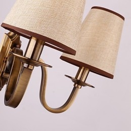 Traditional Classic Electroplated Feature for Eye Protection Downlight Wall Sconces Wall Light