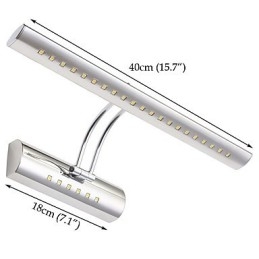 Modern Contemporary Electroplated Feature for Bathroom Lighting Wall Light
