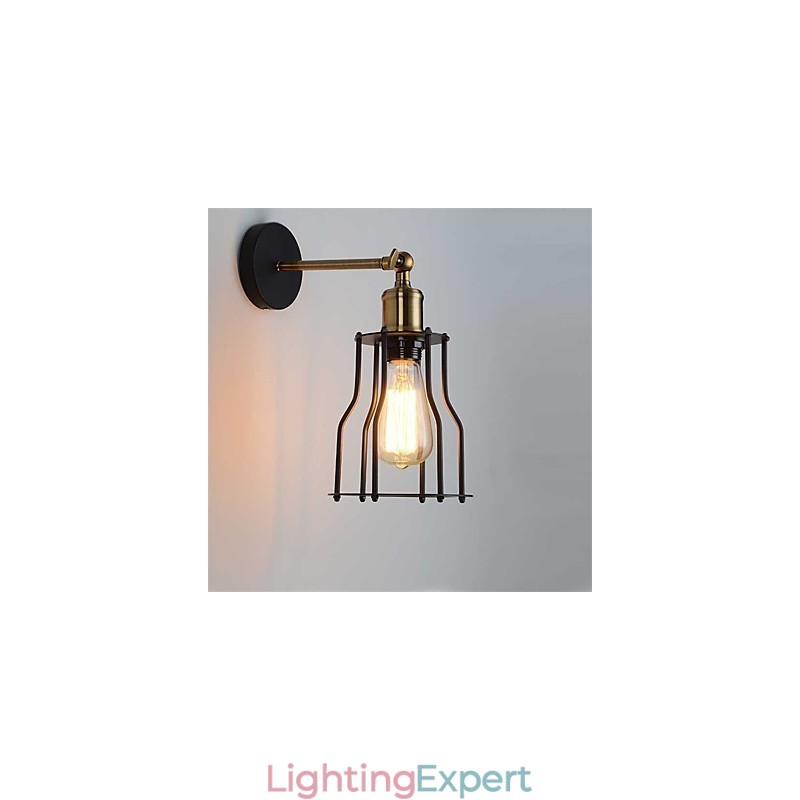 Loft vintage Wall Lights Industrial Edison Fashion Simplicity Wall Sconces Metal Base Cap