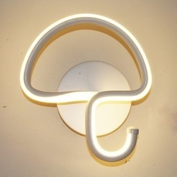 Modern Minimalist Lamp Bedroom Bedside Lamp Corridors Hotel Project Lighting Aluminum Circular Wall Lamp