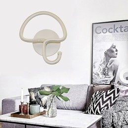 Modern Minimalist Lamp Bedroom Bedside Lamp Corridors Hotel Project Lighting Aluminum Circular Wall Lamp
