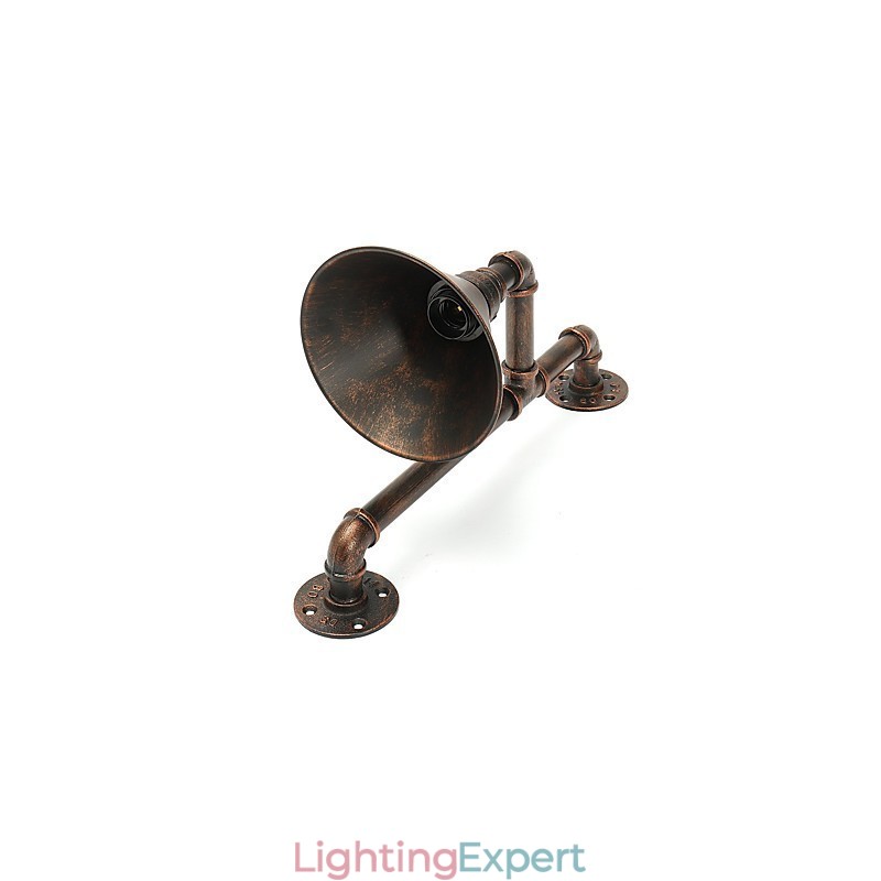 Water Pipe Wall Lights Retro Industrial Style Creative Country Metal Restaurant Cafe Bars Bar Table Wall Sconces