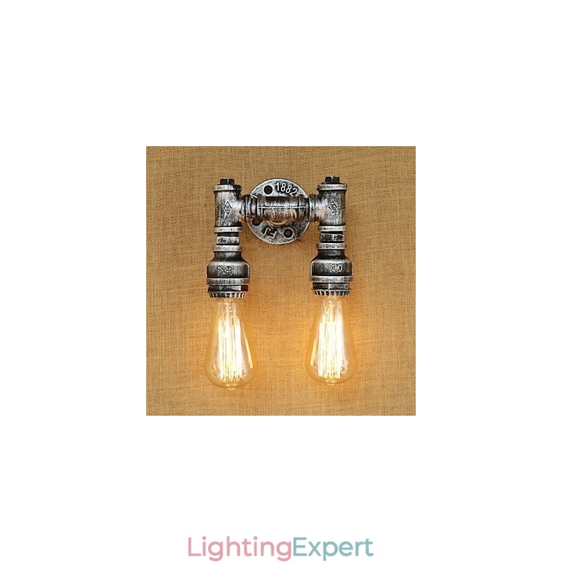 Rustic Lodge Country Retro Painting Feature for Mini Style Ambient Light Wall Sconces