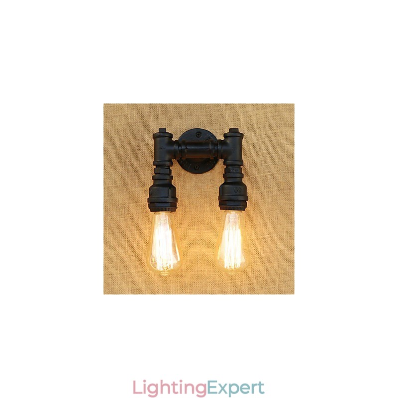 Rustic Lodge Country Retro Painting Feature for Mini Style Ambient Light Wall Sconces