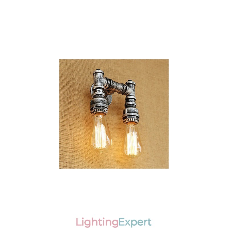 Rustic Lodge Country Retro Painting Feature for Mini Style Ambient Light Wall Sconces