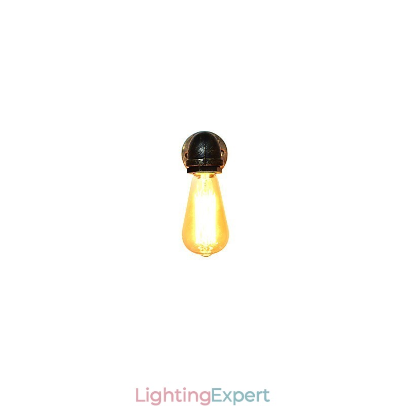 Rustic Lodge Traditional Classic Antique Brass Feature for Ambient Light Wall Sconces Wall Light