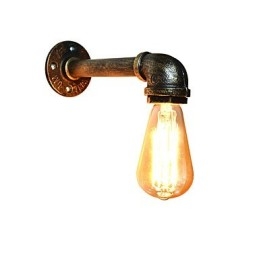 Rustic Lodge Traditional Classic Antique Brass Feature for Ambient Light Wall Sconces Wall Light