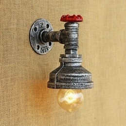 Country Retro Painting Feature for Ambient Light Wall Sconces Wall Light