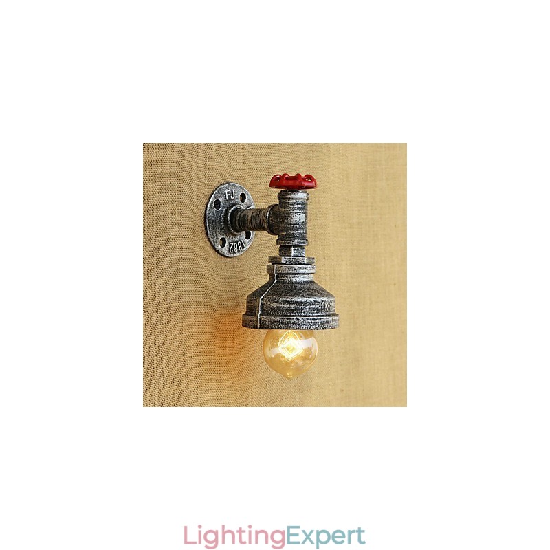 Country Retro Painting Feature for Ambient Light Wall Sconces Wall Light