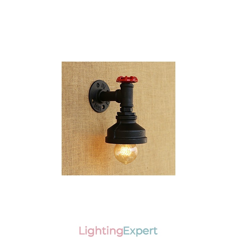 Country Retro Painting Feature for Ambient Light Wall Sconces Wall Light
