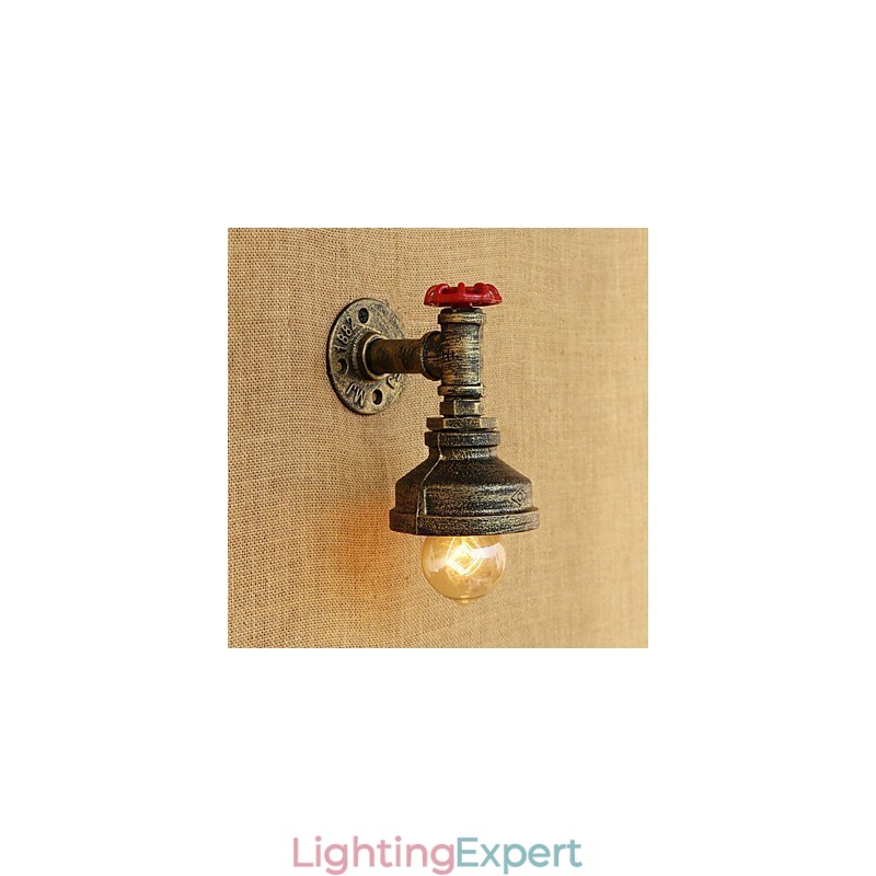 Country Retro Painting Feature for Ambient Light Wall Sconces Wall Light