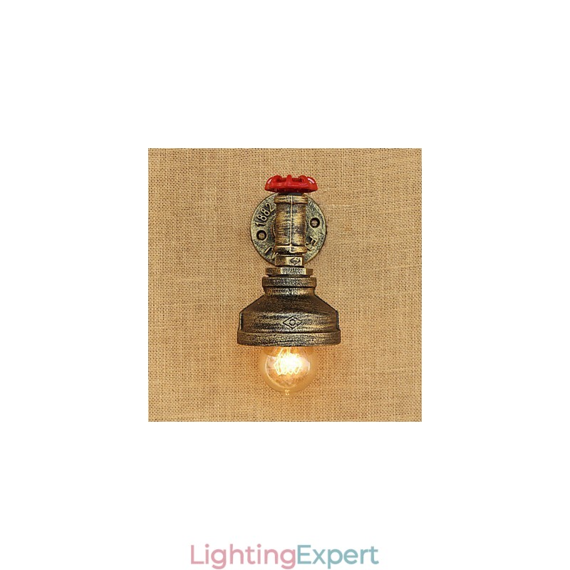 Country Retro Painting Feature for Ambient Light Wall Sconces Wall Light