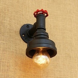 Country Retro Painting Feature for Ambient Light Wall Sconces Wall Light