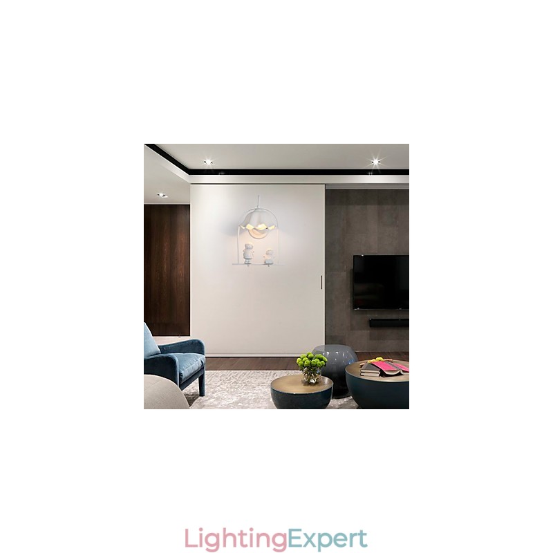 Modern Contemporary Painting Feature for Eye Protection Ambient Light Wall Sconces Wall Light