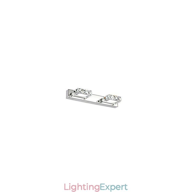 Modern Contemporary Modern Comtemporary Chrome Feature for Crystal Ambient LightBathroom