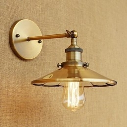 Rustic Lodge Country Retro Electroplated Feature for Mini Style Ambient Light Wall Sconces