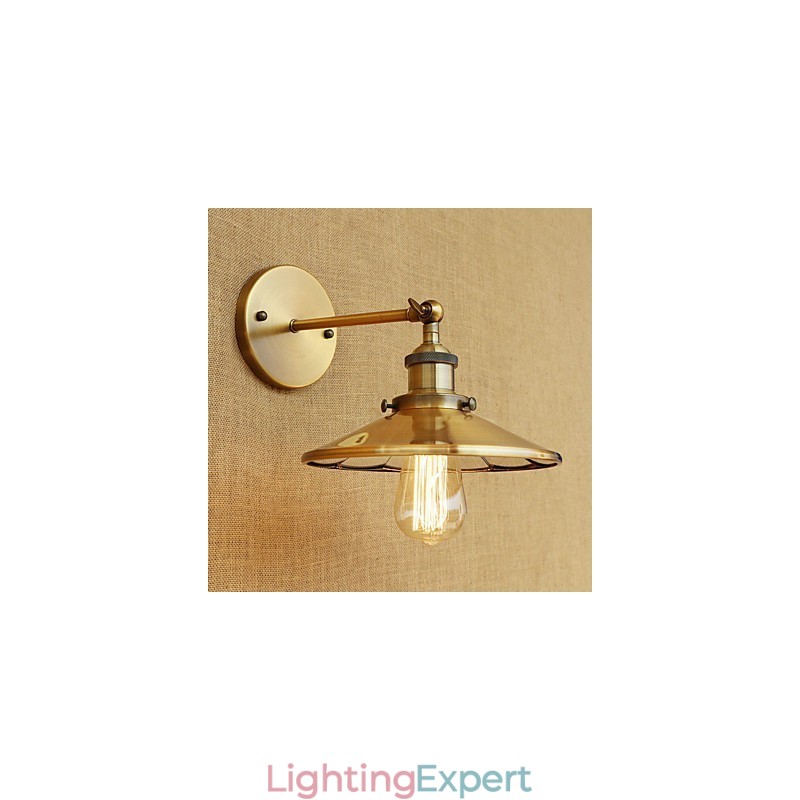 Rustic Lodge Country Retro Electroplated Feature for Mini Style Ambient Light Wall Sconces