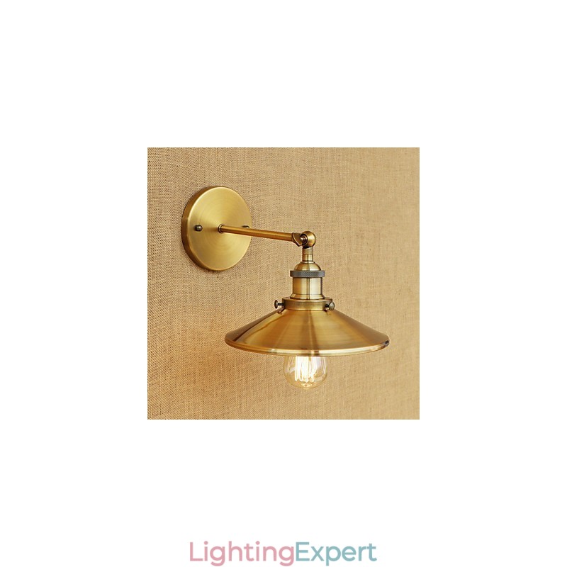 Rustic Lodge Country Retro Electroplated Feature for Mini Style Ambient Light Wall Sconces