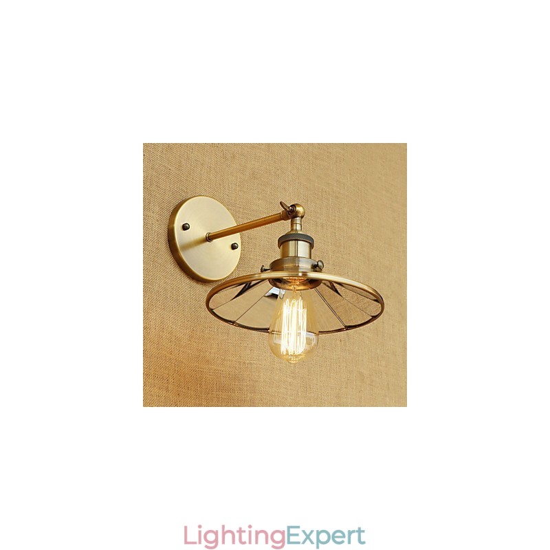 Rustic Lodge Country Retro Electroplated Feature for Mini Style Ambient Light Wall Sconces