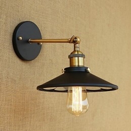 Country Retro Painting Feature for Mini Style Ambient Light Wall Sconces Wall Light