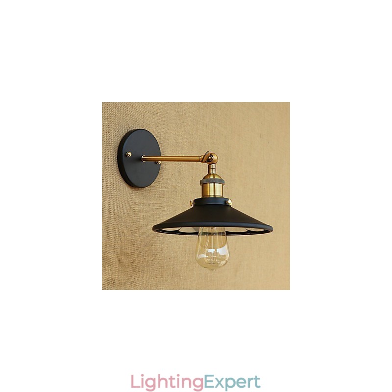 Country Retro Painting Feature for Mini Style Ambient Light Wall Sconces Wall Light