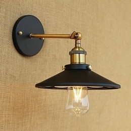 Country Retro Painting Feature for Mini Style Ambient Light Wall Sconces Wall Light