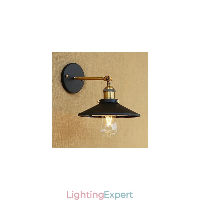 Country Retro Painting Feature for Mini Style Ambient Light Wall Sconces Wall Light