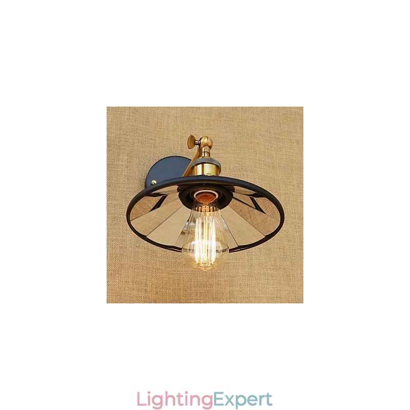 Country Retro Painting Feature for Mini Style Ambient Light Wall Sconces Wall Light