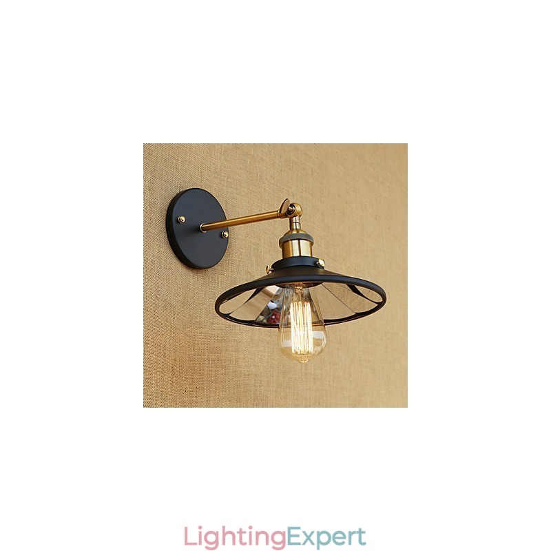 Country Retro Painting Feature for Mini Style Ambient Light Wall Sconces Wall Light