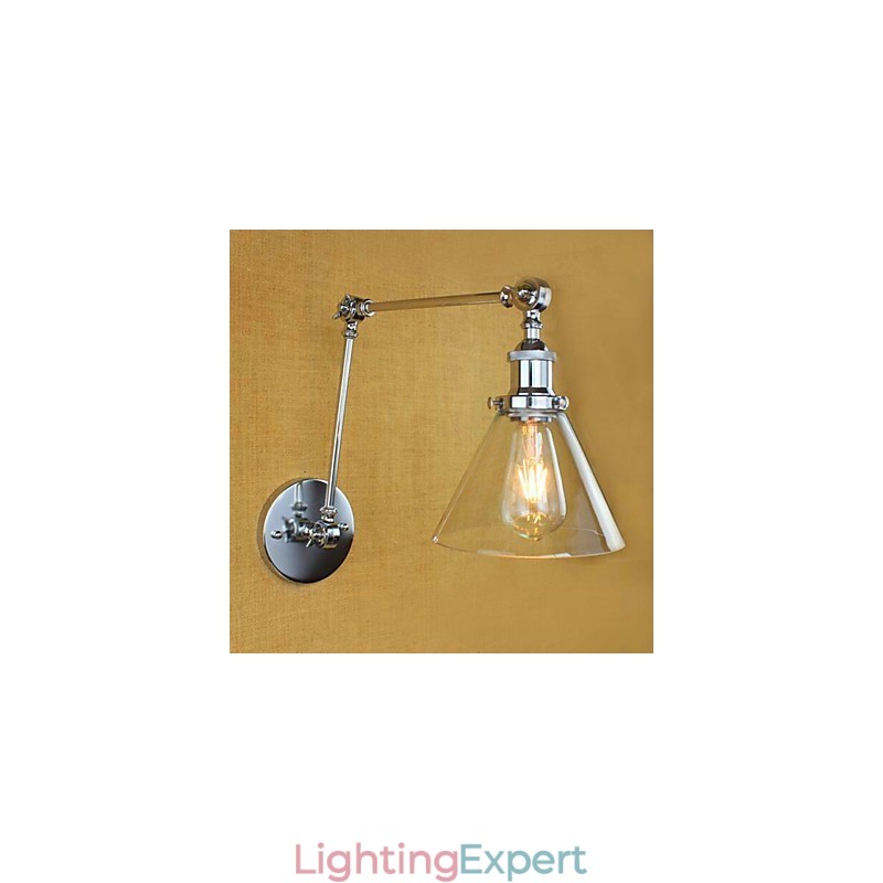 Country Retro Electroplated Feature for Mini Style Eye Protection Swing Arm Lights