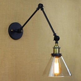 Country Retro Electroplated Feature for Mini Style Eye Protection Swing Arm Lights