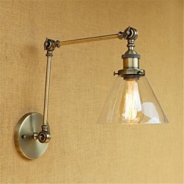 Country Retro Electroplated Feature for Mini Style Eye Protection Swing Arm Lights