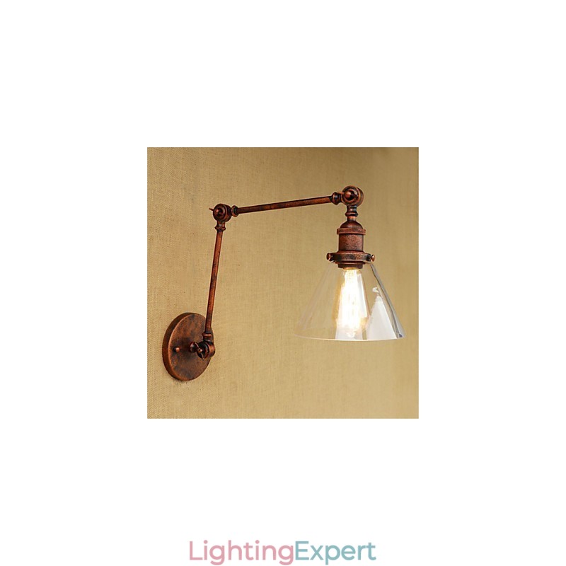 Country Retro Electroplated Feature for Mini Style Eye Protection Swing Arm Lights