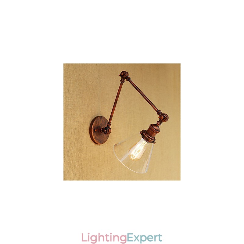 Country Retro Electroplated Feature for Mini Style Eye Protection Swing Arm Lights
