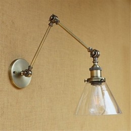 Country Retro Electroplated Feature for Mini Style Eye Protection Swing Arm Lights