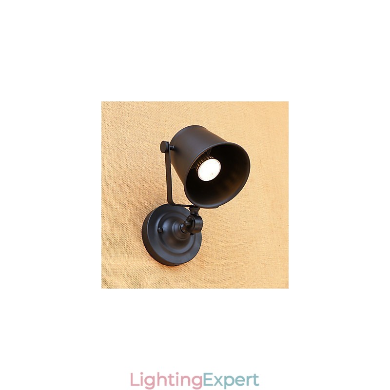 Rustic Lodge Country Retro Painting Feature for Mini Style Eye Protection Ambient Light Wall
