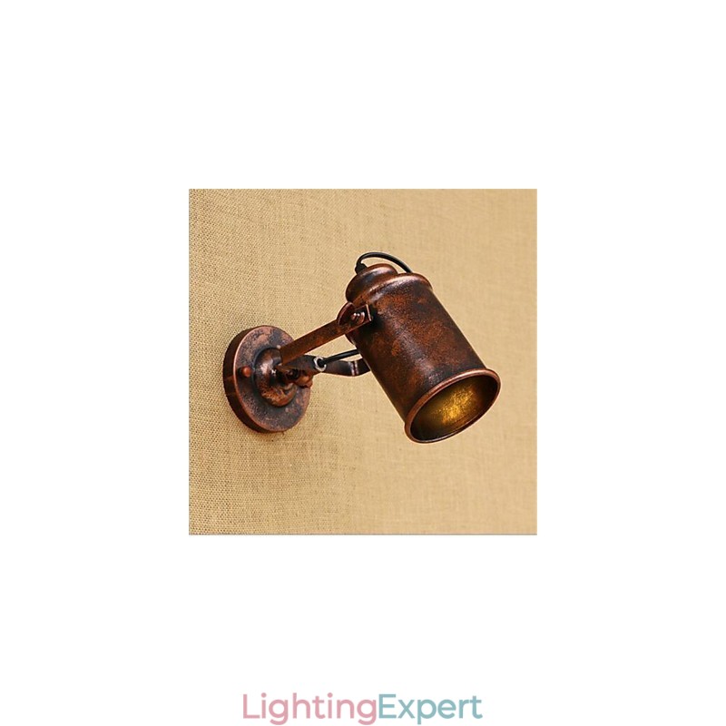 Rustic Lodge Country Retro Painting Feature for Mini Style Eye Protection Ambient Light Wall