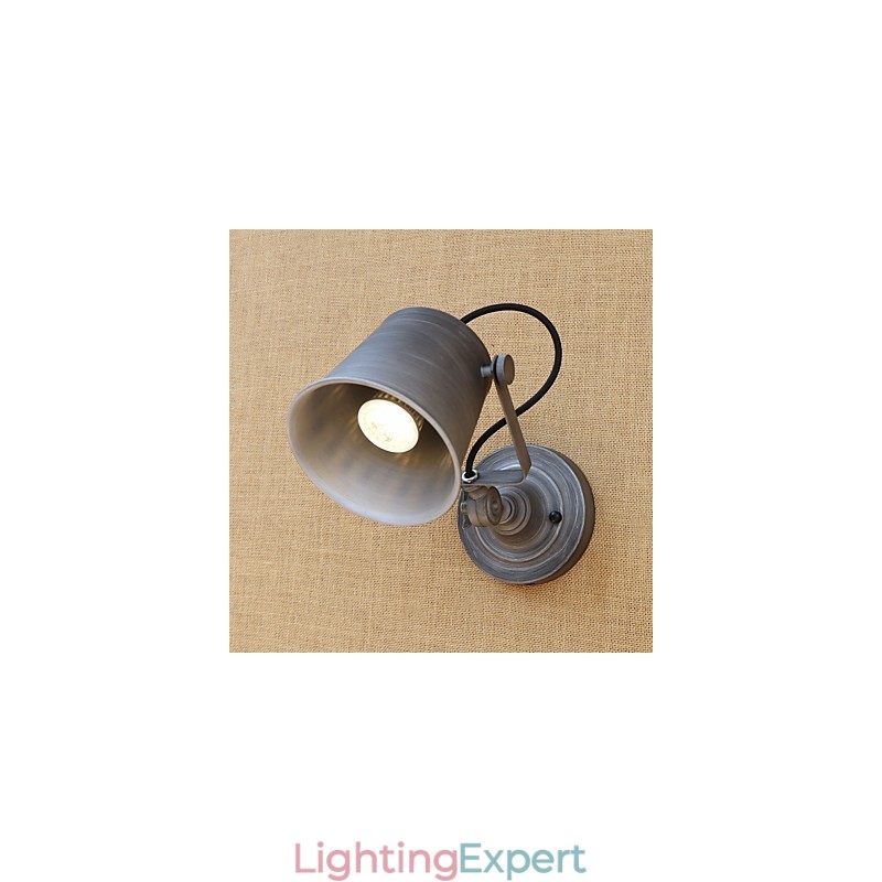 Rustic Lodge Country Retro Painting Feature for Mini Style Eye Protection Ambient Light Wall