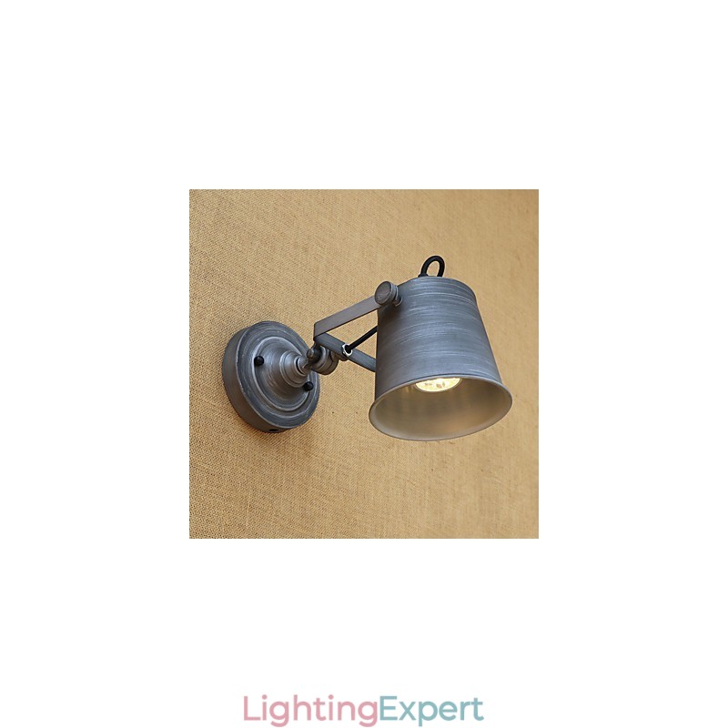 Rustic Lodge Country Retro Painting Feature for Mini Style Eye Protection Ambient Light Wall