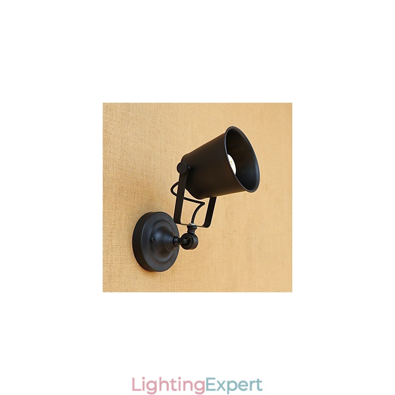 Rustic Lodge Country Retro Painting Feature for Mini Style Eye Protection Ambient Light Wall