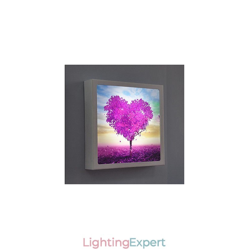 Integrated Modern Contemporary Modern Comtemporary Painting Feature for Ambient Light Wall Sconces