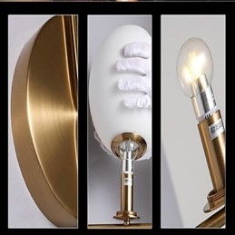 Rustic Lodge Country Electroplated Feature for Mini Style Ambient Light Wall Sconces Wall Light