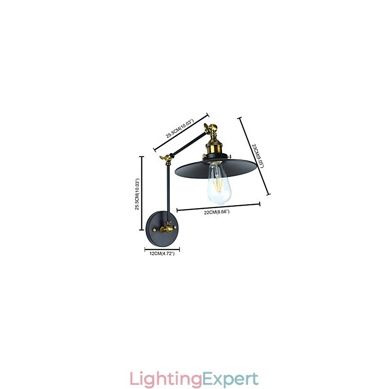 Rustic Lodge Traditional Classic Painting Feature for Downlight Wall Lights Wall Light